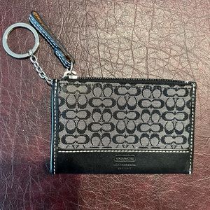 COACH Leather Coin Purse